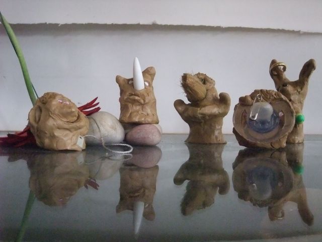 Babe thinks she is a punk.