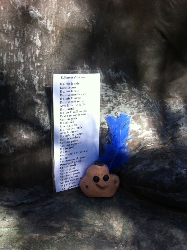 He had just left him. She was at a loss.